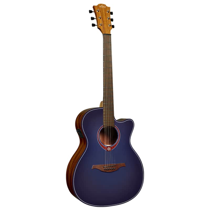 LAG  T-BLUE-ACE Tramontane Auditorium Special Edition Blue Burst