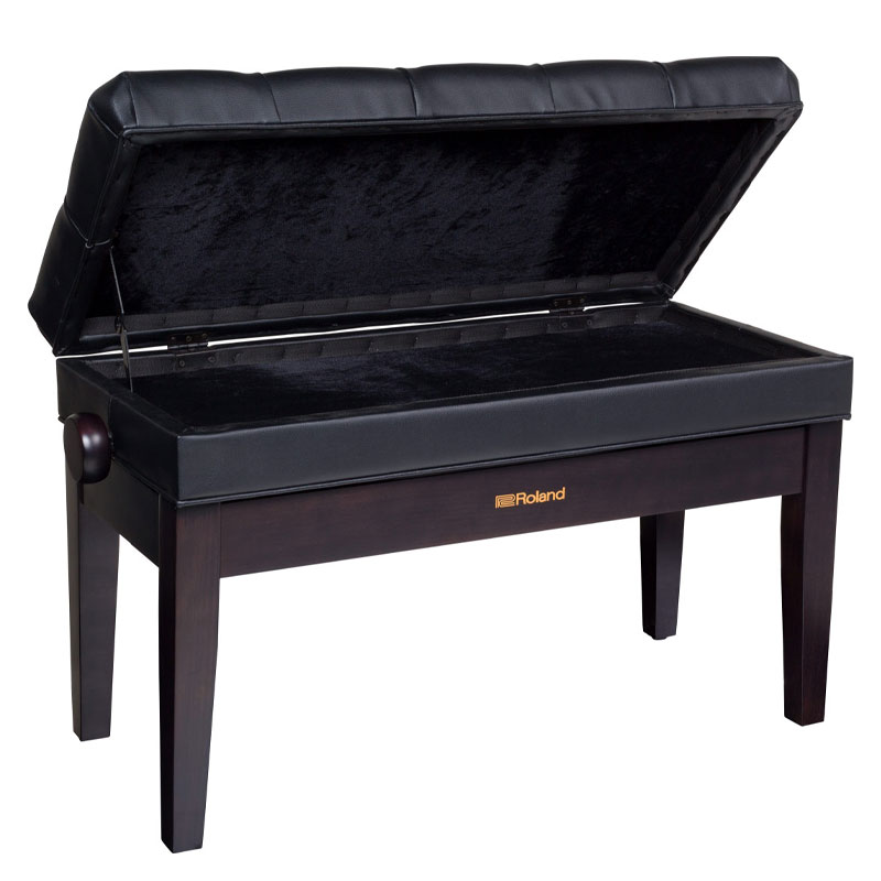 ROLAND RPB-D500RW Duet Piano Bench with Storage Compartment