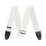Dunlop DST7001WH Deluxe Seatbelt White Strap Dunlop DST7001WH Deluxe Seatbelt White Strap