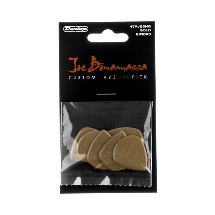 DUNLOP BONAMASSA JAZZ III GOLD