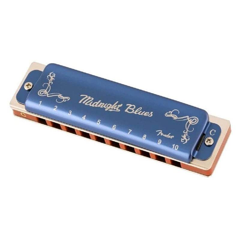FENDER Midnight Blues Harmonica Key C FENDER Midnight Blues Harmonica Key C
