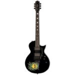 ESP LTD KH-3 Black Graphic Spider Kirk Hammet Signature