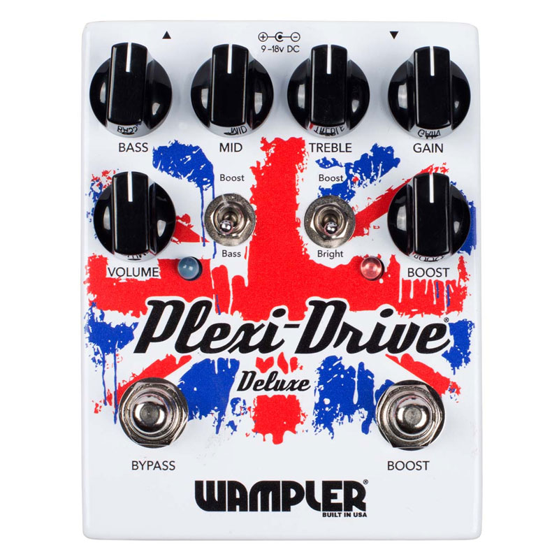 Wampler Plexi Drive Deluxe British Overdrive Pedal