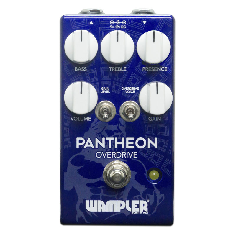 Wampler Dual Pantheon Transparent Overdrive Pedal