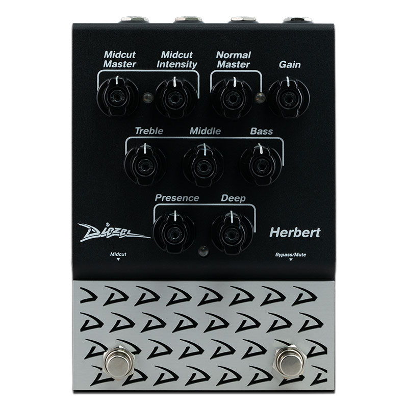 Diezel Herbert Pedal Overdrive / Preamp Analog Pedal