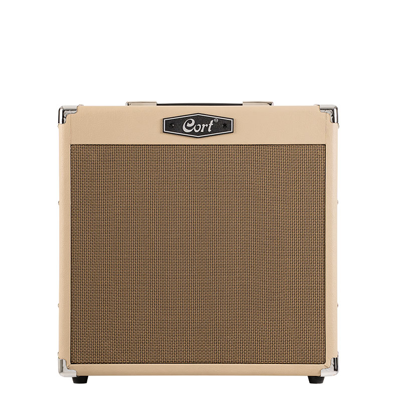 CORT CM15R-WTS White Sand 15W AMP For Electric Guitar