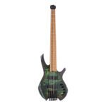 CORT SPACE5-SDG Star Dust Green 5 String Headless Bass Guitar