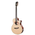 Tyma Y1 All Solid Custom Electro/Acoustic Guitar With Case And Fishman Matrix Infinity Mic Blend [Fan Fret]