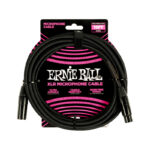ERNIEBALL Braided XLR Microphone Cable Male/Female 15ft - Black P06391
