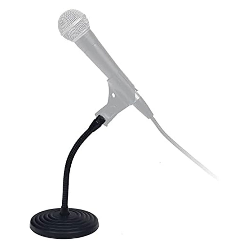 RTX MTFX Round base with GOOSE NECK MICROPHONE TABLE STAND