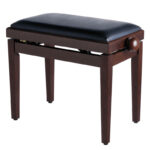 SOUNDSATION [SBH-100P-SRW] Adjustable Satin Finish Piano Bench