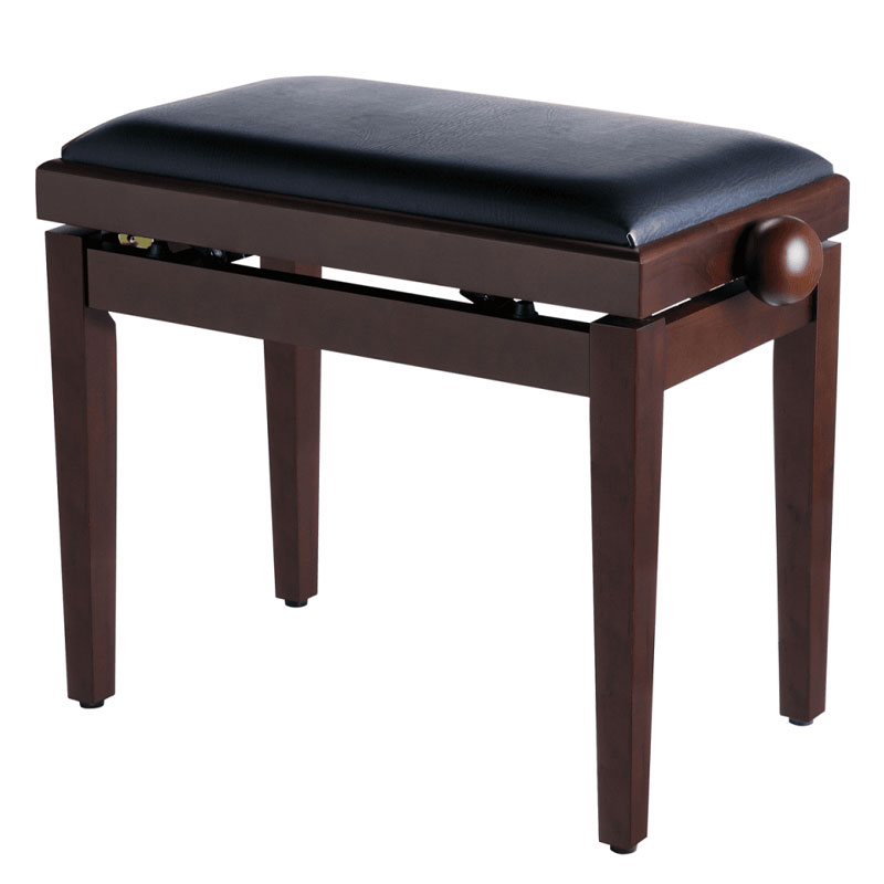 SOUNDSATION [SBH-100P-SRW] Adjustable Satin Finish Piano Bench