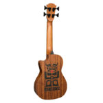 LAG [TKB150FCE] Tiki Bass Fretless Cutaway Acoustic Electric
