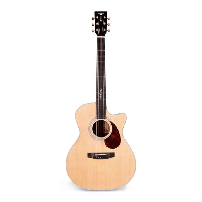 TYMA TG-15 Electro/Acoustic Guitar With Fishman Matrix Infinity Mic Blend And Case