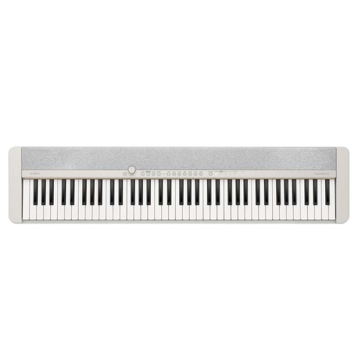 Casio CT-S1 76 WE Keyboard in Piano Look 76 Velocity-Sensitive Keys