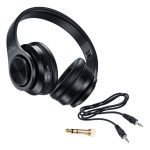 SOUNDSATION MH-75BT Adjustable Stereo Headphones With "BT Audio Streaming" Function And Audio Player