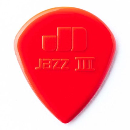 DUNLOP Jazz III Nylon Pick 47P3N - 6/PLYPK