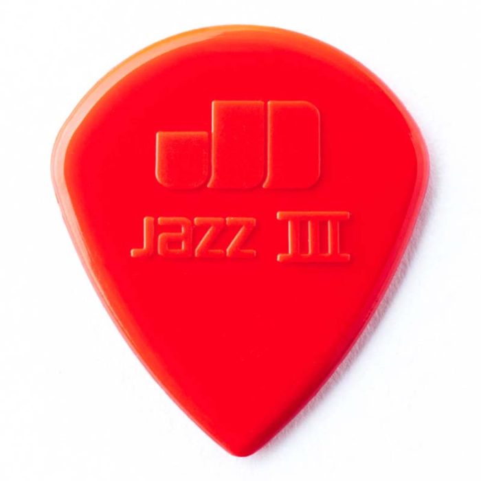 DUNLOP Jazz III Nylon Pick 47P3N - 6/PLYPK
