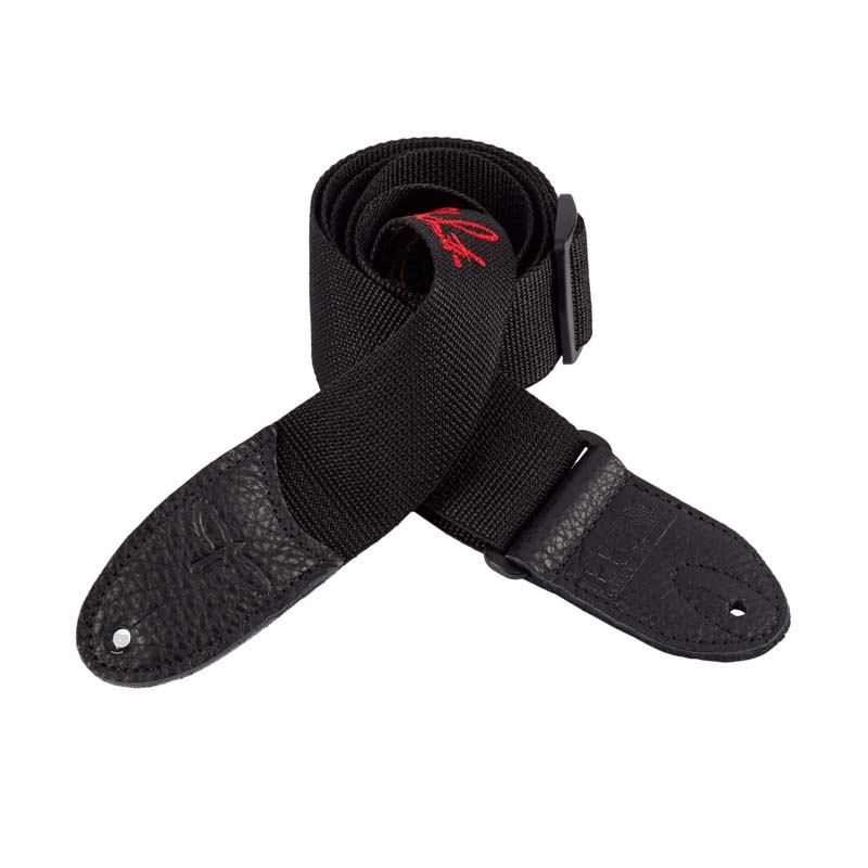 PRS 2 Poly Strap ,Signature Red, Black