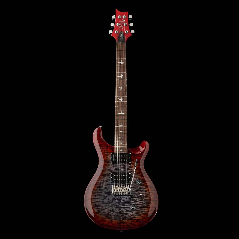 PRS SE CUSTOM 24- CHARCOAL CHERRY BURST EL. GUITAR