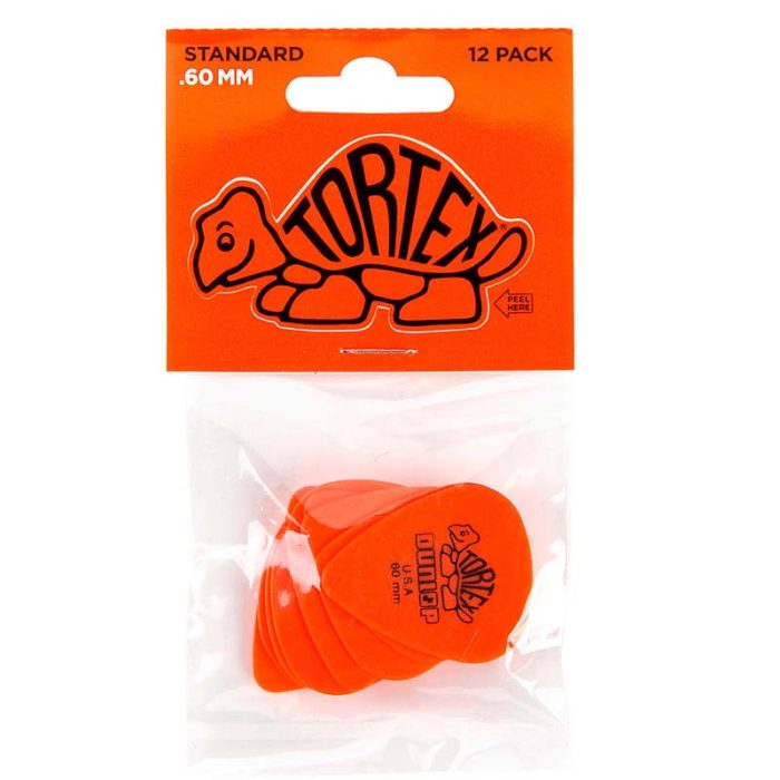 DUNLOP TORTEX® Standard Pick .60mm 418P.60 - 12 PCS PACK