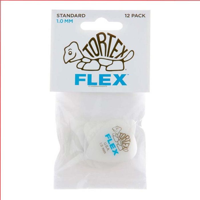 DUNLOP TORTEX® FLEX™ Standard Pick 1.0mm 428P1.0