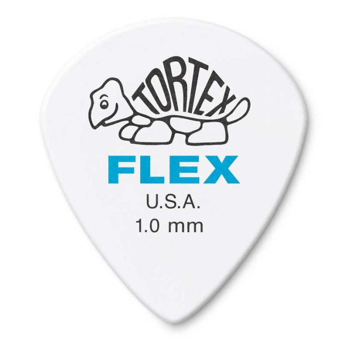 DUNLOP TORTEX® FLEX™ Jazz III XL Pick 1.0mm 466P1.0-  12PLYPK