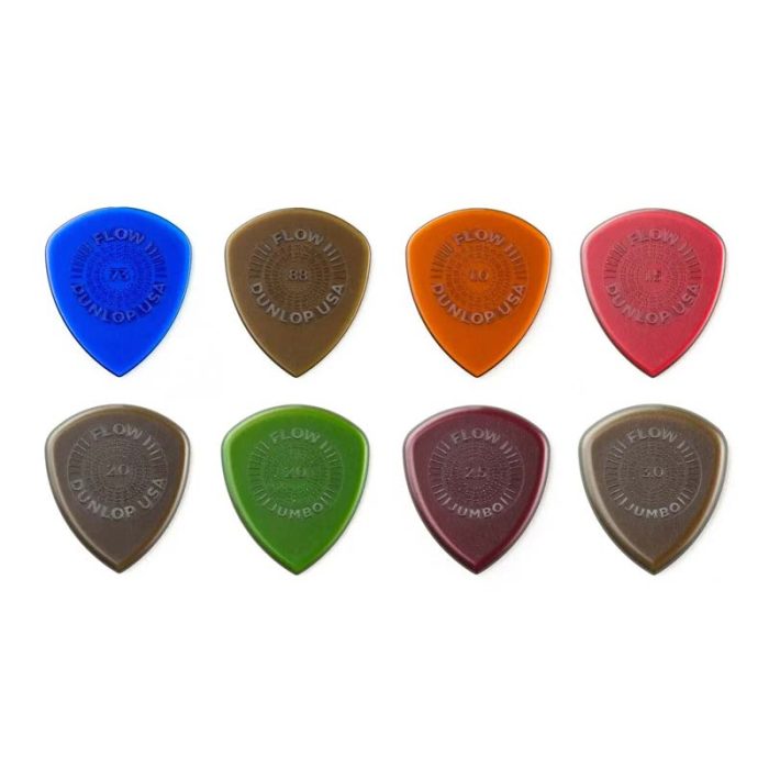 DUNLOP FLOW® Pick Variety Pack PVP114 - 8 PCS PACK