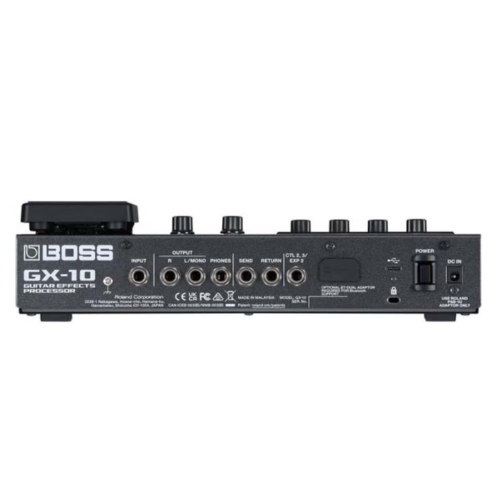 Boss GX-10 Multi Effect Pedal for Electric Guitar and Electric Bass