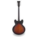 SOUNDSATION JAZZ-ROOT P BSB Double Cutaway Semi-Acoustic Guitar W/Single Coils