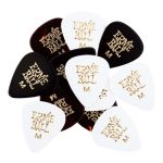 Ernie Ball Guitar Picks, Medium, Assorted Colors, 12-pack P09178