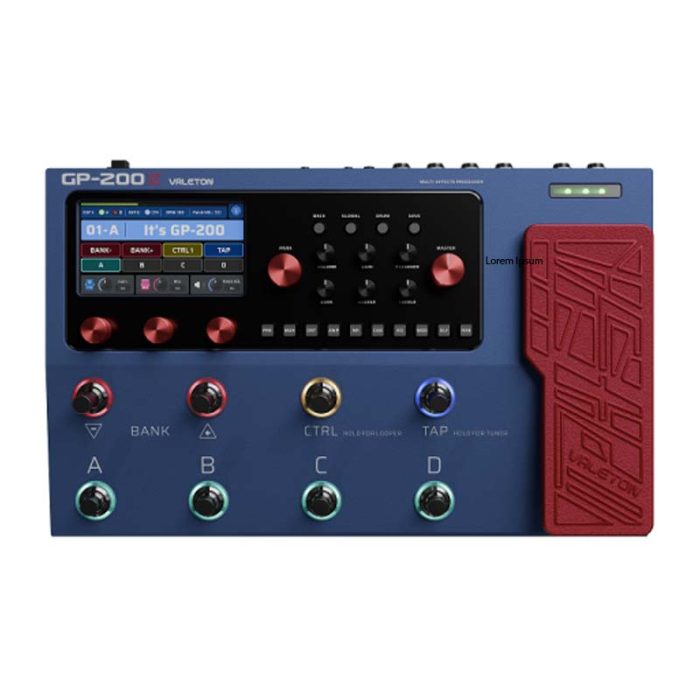 VALETON GP-200X Multi Effect Pedal for Electric Guitar