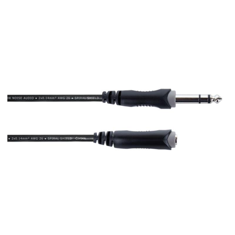 Cordial EM 5 VK Elements Jack 6.3 mm TRS Stereo/Balanced Male To Jack 6.3 mm TRS Stereo/Balanced 5m