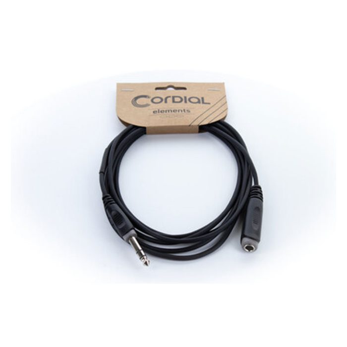 Cordial EM 5 VK Elements Jack 6.3 mm TRS Stereo/Balanced Male To Jack 6.3 mm TRS Stereo/Balanced 5m
