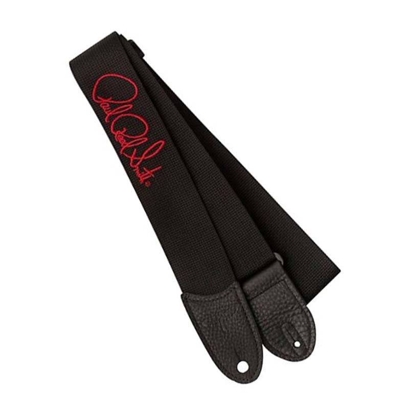 PRS 2 Poly Strap ,Signature Red, Black