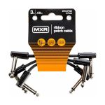 MXR® 3 Inch Ribbon Patch Cable - 3 Pack 3PDCPR03