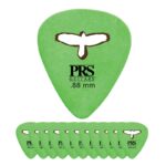 Prs Derlin Punch Picks 12pcs ,0.88mm Green