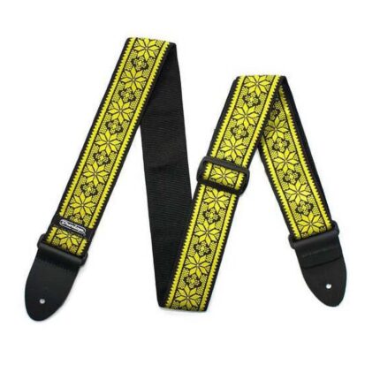 Dunlop Jacquard Fillmore Yellow Strap D6702YE