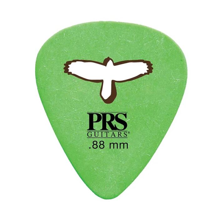 Prs Derlin Punch Picks 12Pcs ,0.88mm Green