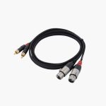 Cordial CFU 3 FC Female XLR to male RCA x2