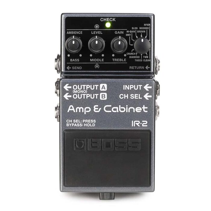 Boss IR-2 Amp  Cabinet Compact amplifier simulator and impulse response loader