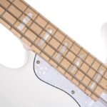 Cort Elrick NJS4 White 4 String Bass Guitar,Bartolini Elrick NJS Special Preamp Cort Elrick NJS4 White 4 String Bass Guitar,Bartolini Elrick NJS Special Preamp