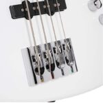 Cort Elrick NJS4 White 4 String Bass Guitar,Bartolini Elrick NJS Special Preamp Cort Elrick NJS4 White 4 String Bass Guitar,Bartolini Elrick NJS Special Preamp