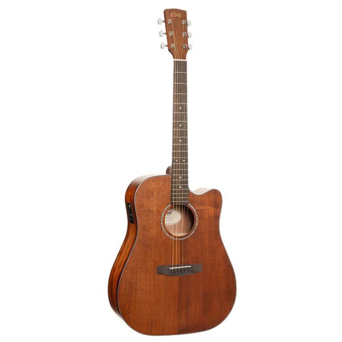 Cort EARTH60MCE-OP Electro-Acoustic solid mahogany dreadnought top