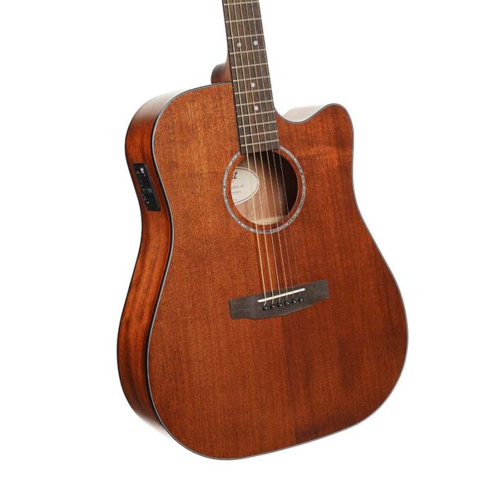 Cort EARTH60MCE-OP Electro-Acoustic solid mahogany dreadnought top