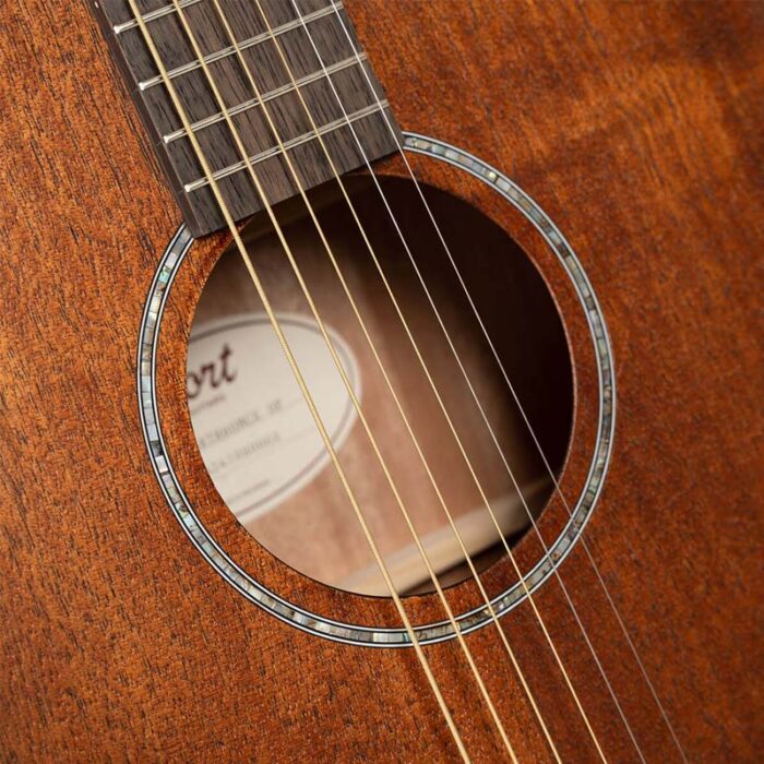 Cort EARTH60MCE-OP Electro-Acoustic solid mahogany dreadnought top
