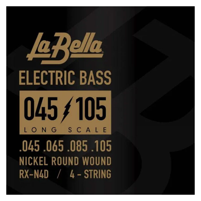 La Bella RX-N4D String Set For Electric Bass Nickel  45-105
