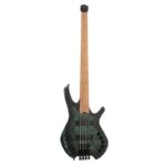 Cort Space5-SDB Star Dust Green Colour 4 String Bass Guitar Bartolini MK-1 Pickups and Active 3-band