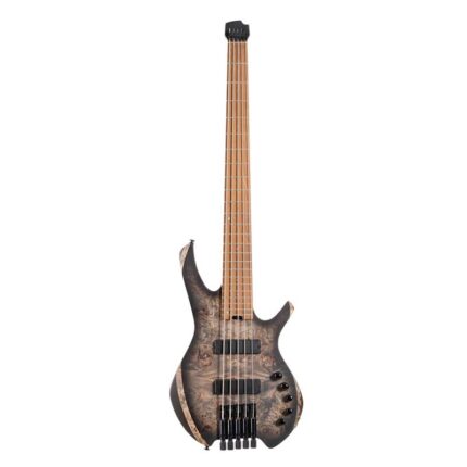 Cort Space5-SDB Star Dust Black Colour 5 String Bass Guitar Bartolini MK-1 Pickups and Active 3-band