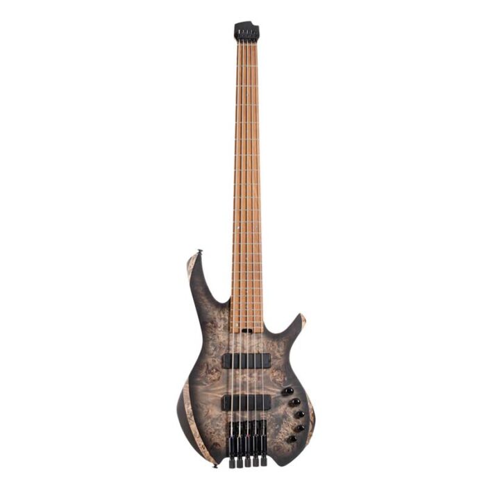 Cort Space5-SDB Star Dust Black Colour 5 String Bass Guitar Bartolini MK-1 Pickups and Active 3-band